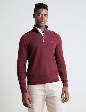 Suéter Tommy Hilfiger Cuello Alto Para Hombre