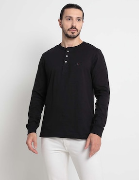 Playera Tommy Hilfiger Cuello Redondo Para Hombre