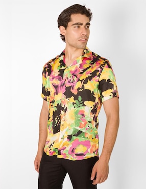 Camisa casual Rcano manga corta para hombre