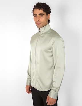 Camisa de vestir Rcano manga larga para hombre