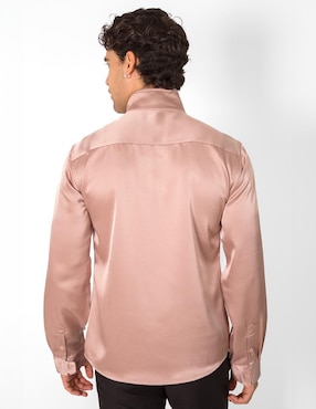 Camisa de vestir Rcano manga larga para hombre