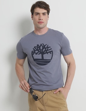 Playera Timberland Cuello Redondo Para Hombre