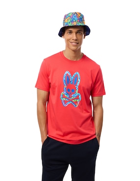 Playera Psycho Bunny Cuello Redondo Para Hombre