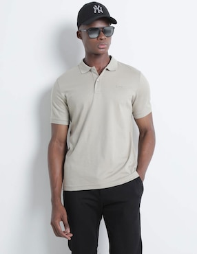 Playera Tipo Polo Calvin Klein Para Hombre