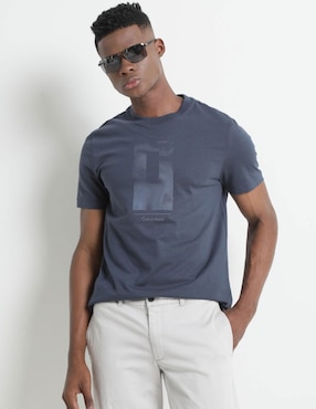 Playera Calvin Klein Cuello Redondo Para Hombre