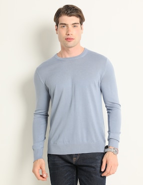 Suéter Calvin Klein Cuello Redondo Para Hombre