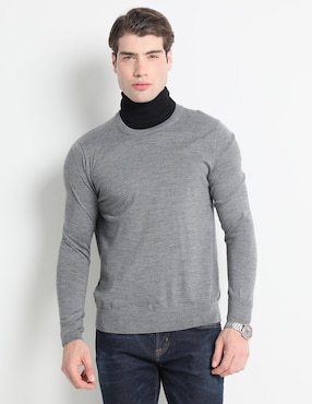 Suéter Calvin Klein Cuello Redondo Para Hombre