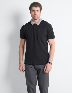 Playera Tipo Polo Calvin Klein Para Hombre