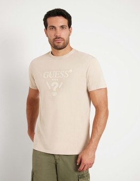 Playera GUESS Cuello Redondo Para Mujer