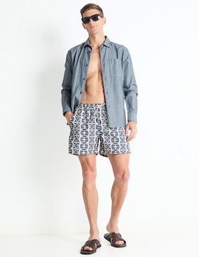 Traje de baño Oas con bolsillos para hombre