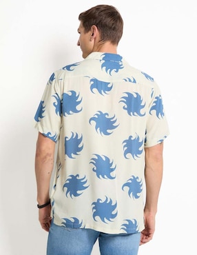 Camisa playa Oas manga corta para hombre