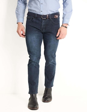 Jeans Slim Givenchy Lavado Obscuro Para Hombre