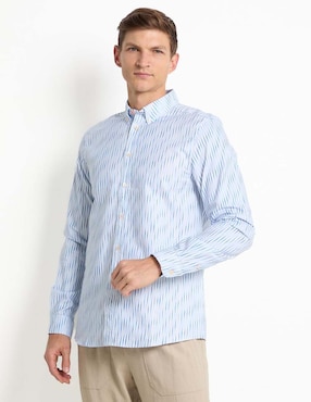 Camisa casual Ps By Paul Smith de algodón manga larga para hombre