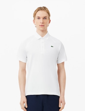 Playera Tipo Polo Lacoste Core Performance Para Hombre