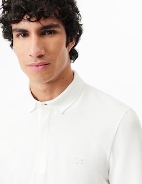 Playera tipo polo Lacoste Paris para hombre