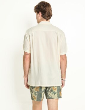 Camisa casual Chubbies manga corta para hombre