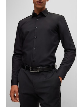 Cinturón HUGO de piel para hombre