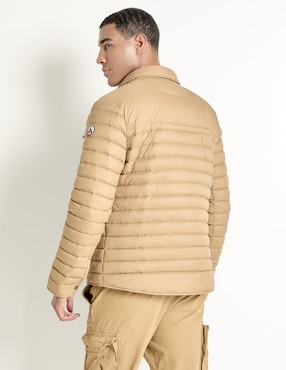 Chamarra casual Jott de algodón capitonada para hombre
