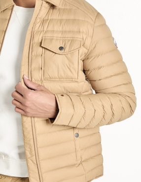 Chamarra casual Jott de algodón capitonada para hombre