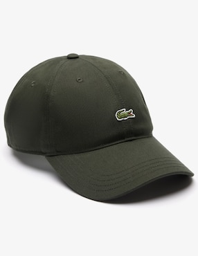 Gorra visera curva hebilla Lacoste Core Essentials para hombre