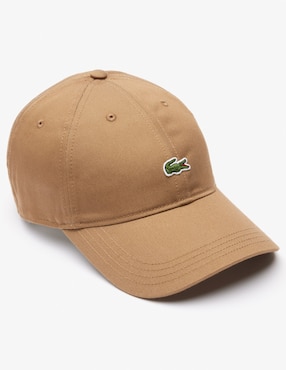 Gorra visera curva hebilla Lacoste Core Essentials para hombre