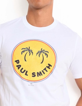 Playera PS by Paul Smith cuello redondo para hombre