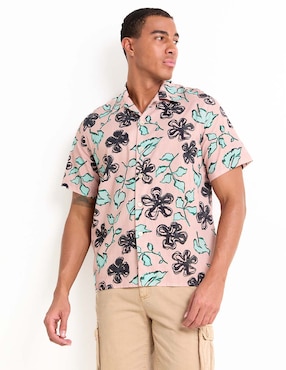 Camisa casual Ps By Paul Smith de algodón manga corta para hombre