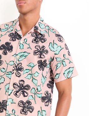 Camisa casual Ps By Paul Smith de algodón manga corta para hombre