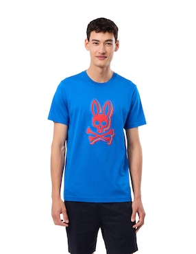 Playera Psycho Bunny Cuello Redondo Para Hombre