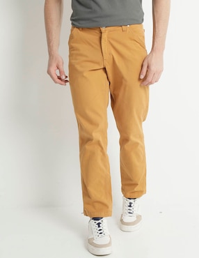 Pantalón Straight Scappino De Algodón Para Hombre