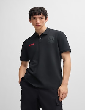 Playera Tipo Polo HUGO W24 Para Hombre