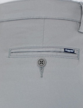 Pantalón regular Scappino de algodón para hombre