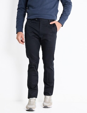 Pantalón Slim Scappino De Algodón Para Hombre