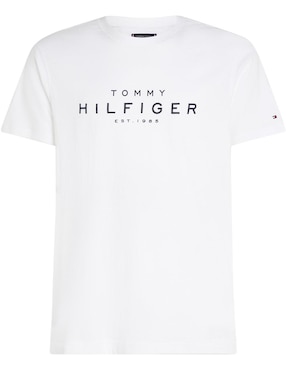 Playera Tommy Hilfiger Cuello Redondo Para Hombre