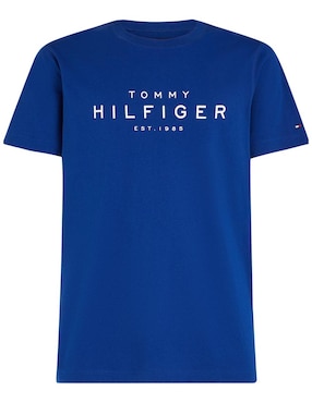 Playera Tommy Hilfiger Cuello Redondo Para Hombre