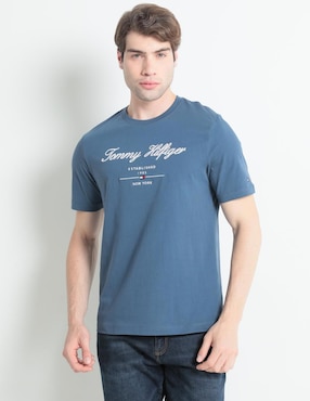 Playera Tommy Hilfiger cuello redondo para hombre