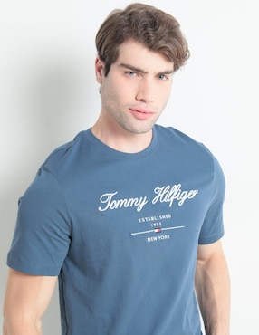Playera Tommy Hilfiger cuello redondo para hombre