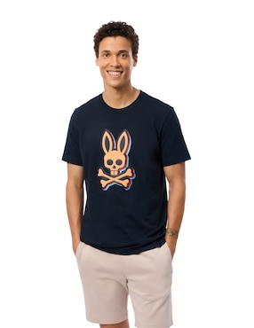 Playera Psycho Bunny Cuello Redondo Para Hombre