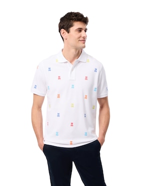 Playera Tipo Polo Psycho Bunny Para Hombre