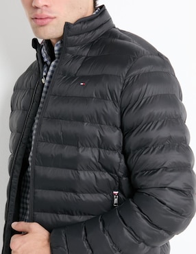 Chamarra acolchada Tommy Hilfiger impermeable capitonada para hombre