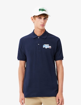 Playera Tipo Polo Lacoste Holiday Para Hombre