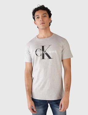 Playera Calvin Klein Cuello Redondo Para Hombre