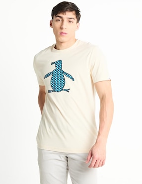 Playera Original Penguin Cuello Redondo Para Hombre