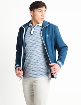 Chamarra Casual Original Penguin Con Bolsillos Para Hombre