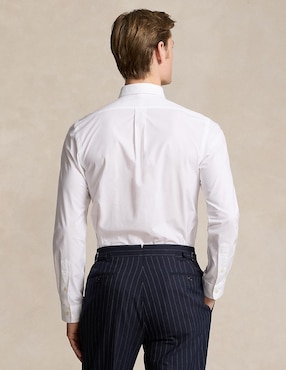Camisa de vestir Polo Ralph Lauren de algodón manga larga para hombre