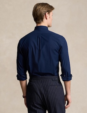 Camisa casual Polo Ralph Lauren de algodón manga larga para hombre