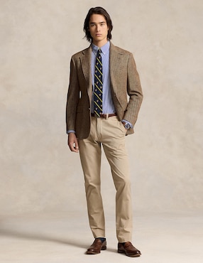 Camisa casual Polo Ralph Lauren de algodón manga larga para hombre