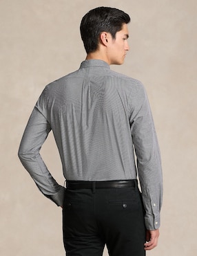 Camisa casual Polo Ralph Lauren de algodón manga larga para hombre