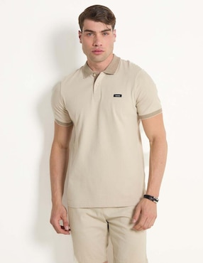 Playera Tipo Polo Calvin Klein Para Hombre