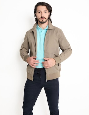 Chamarra Casual Scappino Con Bolsillos Para Hombre